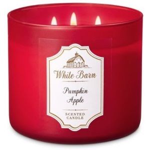 White Barn “Pumpkin Apple” 3-Wick Candle